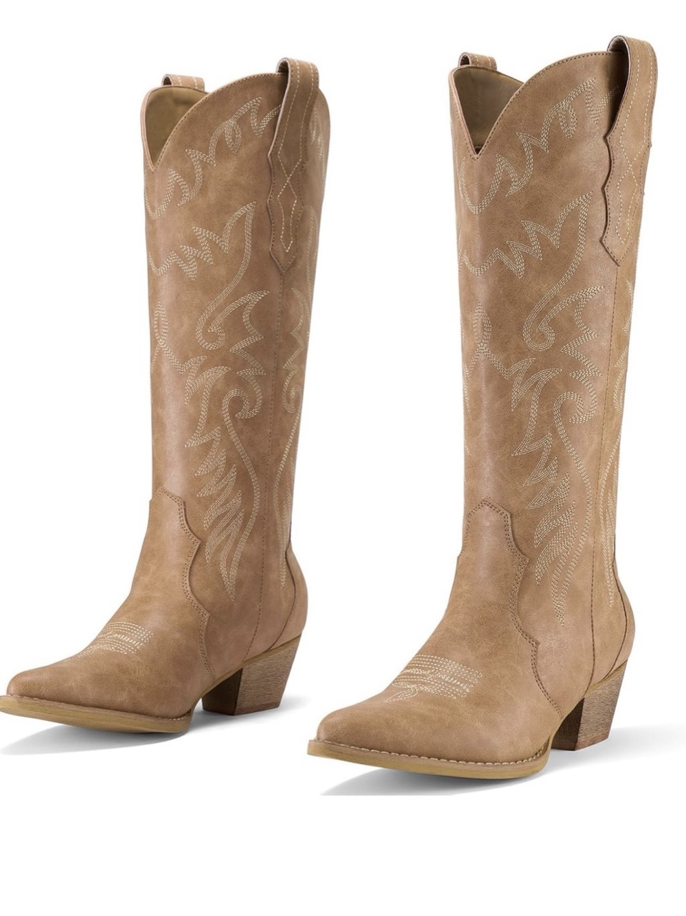Cowboy Boots for Women, Knee-High Cowgirl Boots